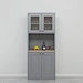 metal pantry storage cabinet